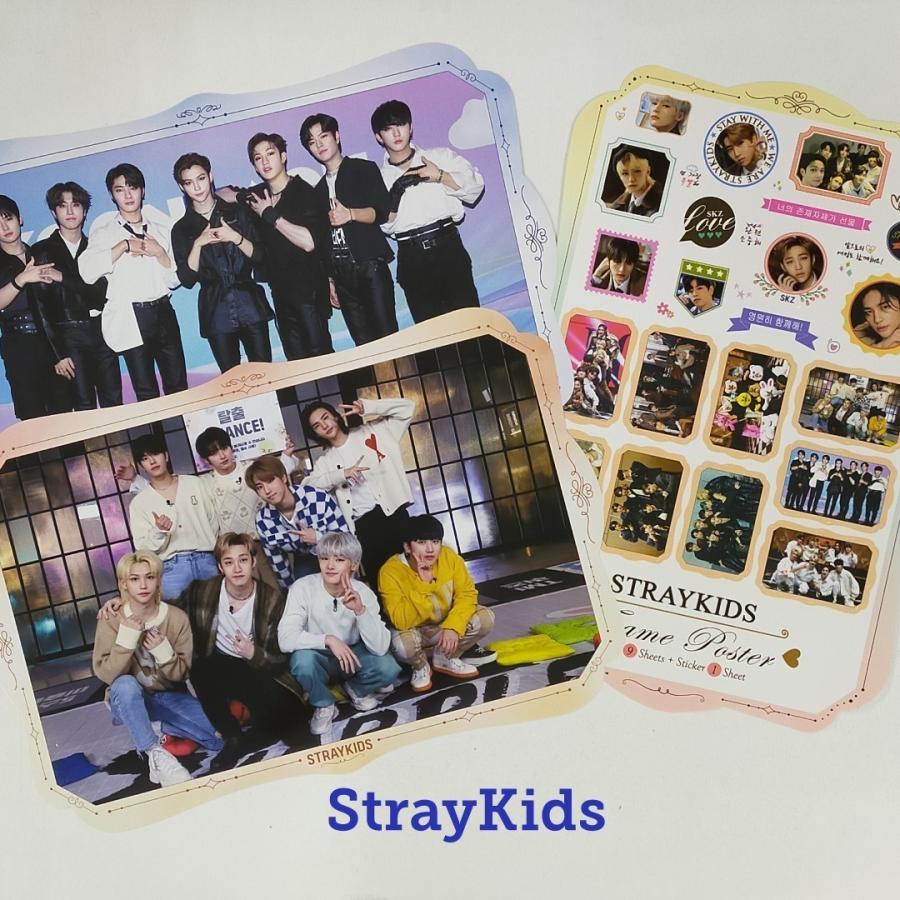 StrayKids ストレイキッズ スキズ フレーム ポスター 9p 韓流