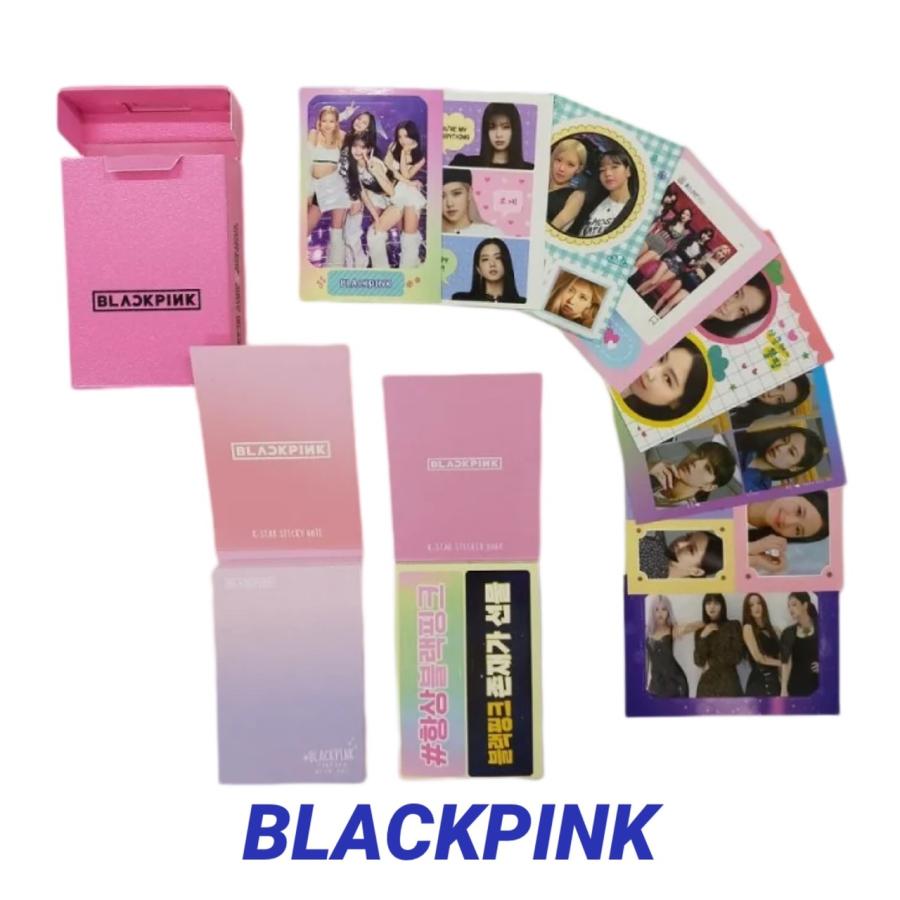 BLACKPINK ブラックピンク ステッカーブック＆スティッキーノート メモ