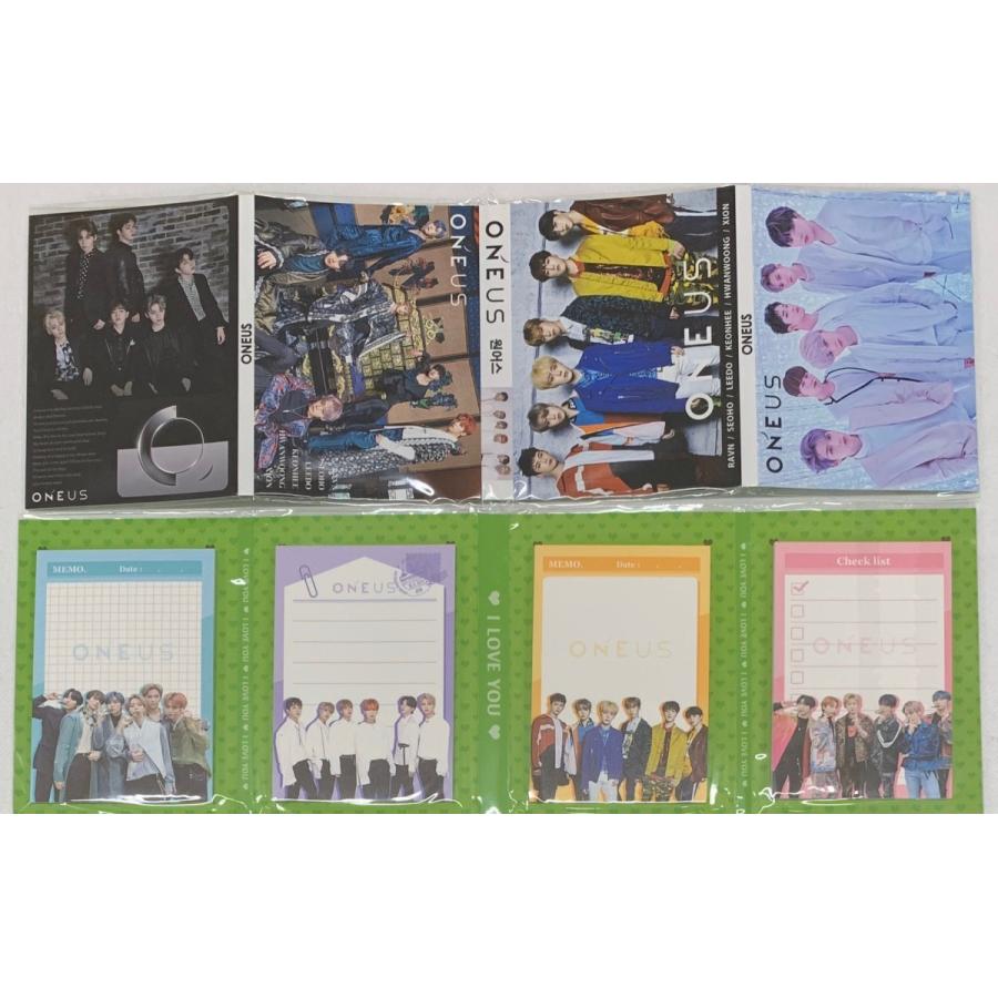 ONEUS 4連 メモ帳 韓流 グッズ sd074 : アンジーソウル - 通販 - Yahoo 