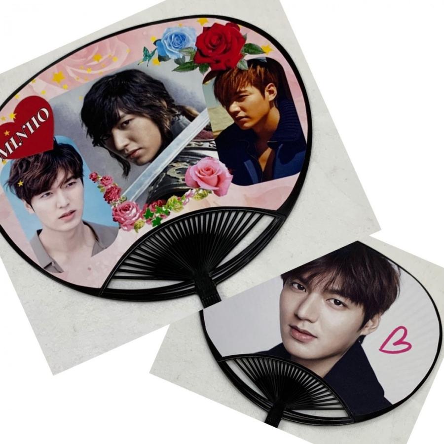 送料無料 イミンホ イ ミンホ ミニサイズ うちわ 写真入り 韓流 グッズ Sij017