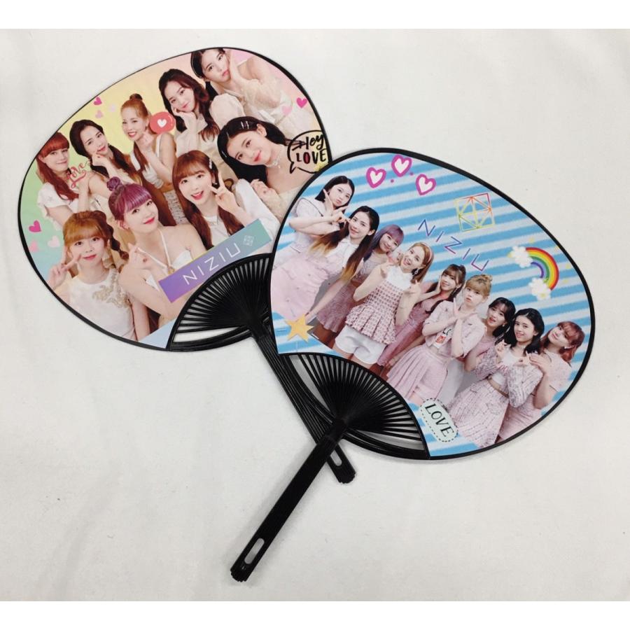 Niziu ニジュー ミニサイズ 授与 うちわ グッズ 韓流 Sij081 01 写真入り