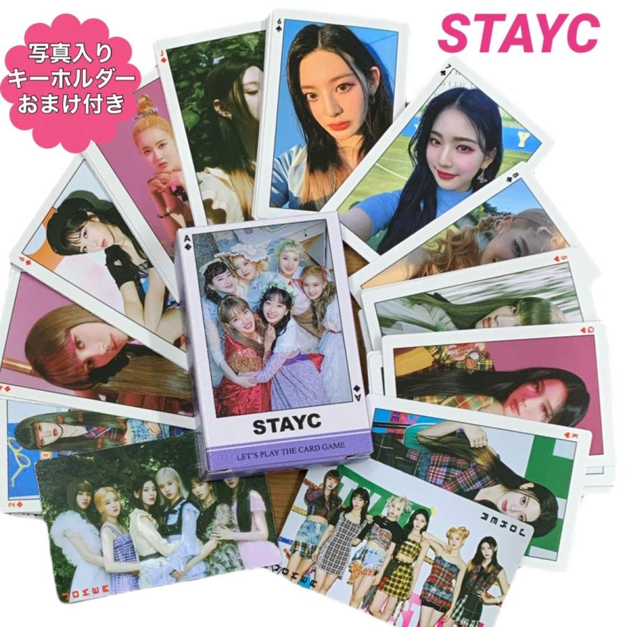 STAYC ステイシー トランプ 韓流 グッズ tb062-1 : アンジーソウル 