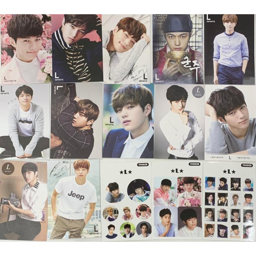 ポストカードセット L エル INFINITE インフィニット シール