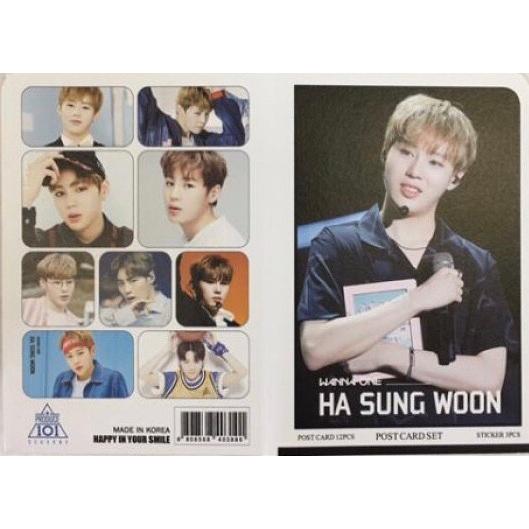 WANNAONE ハソンウン WANNA ONE ハ・ソンウン ポストカード WANNAONE ハソンウン WANNA ONE ハ・ソンウン ポストカード