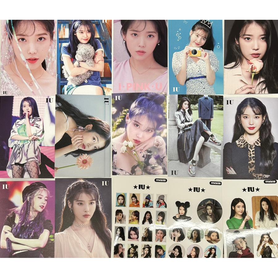 IU アイユ ポストカードセット ステッカー ハガキ 韓流 グッズ th049-1