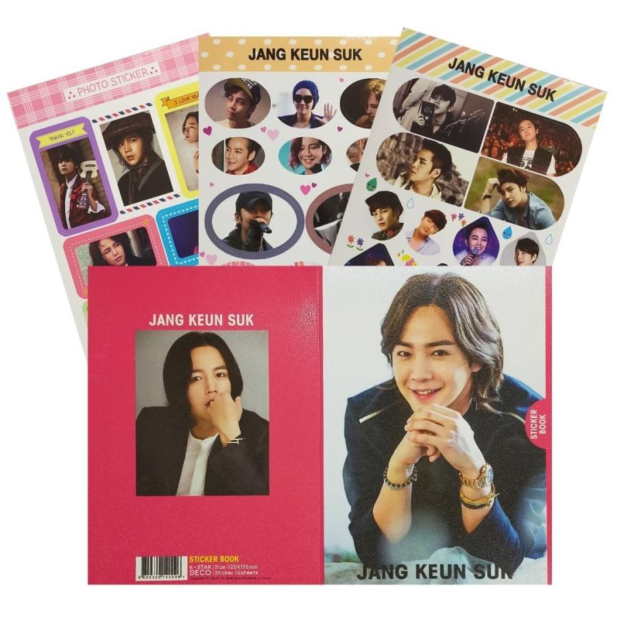 チャングンソク ステッカーBOOK JANG KEUNSUK チャン・グンソク