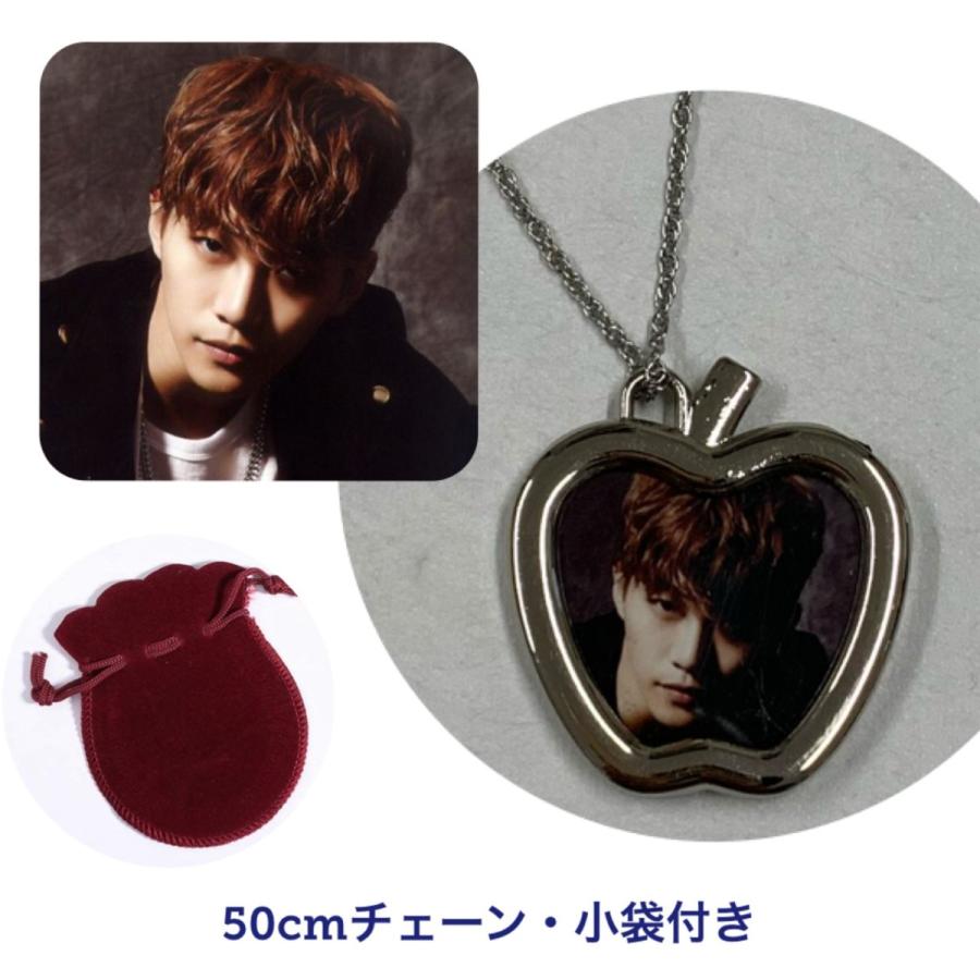 ジュノ 2PM 写真入り ペンダント ネックレス 韓流 グッズ ub007-1
