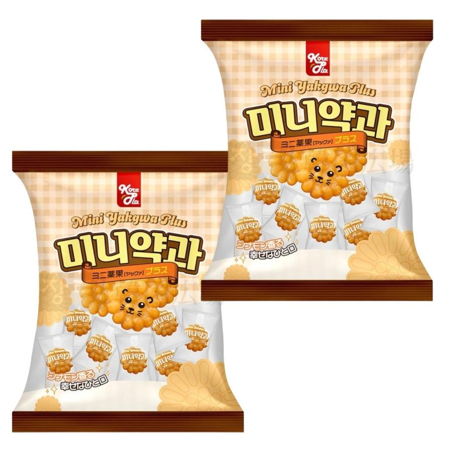 KorePla ミニヤックァプラス 薬菓 ヤッカ 120g×2 菓子韓国伝統菓子