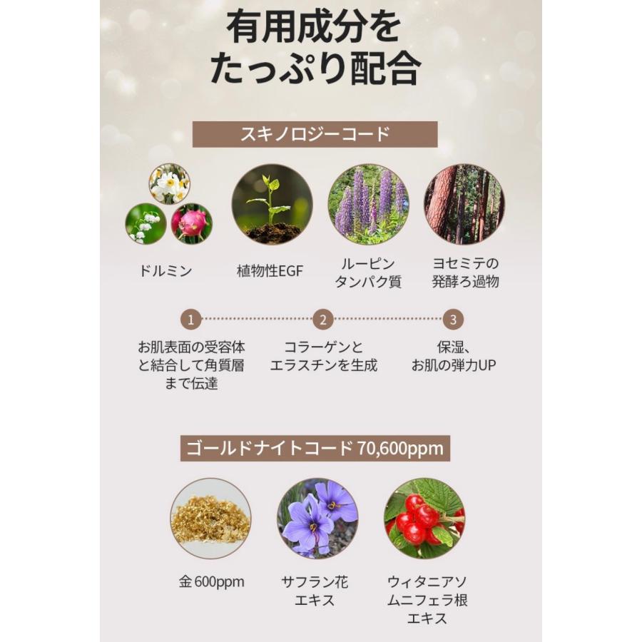 国内発送 Atomy アトミ美 アトミ エイソルート 24k ナイトマスク