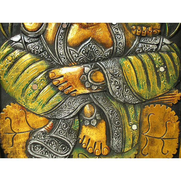 木彫り ガネーシャ 壁掛け 木製 アジアン タイ インド 雑貨 置物 木彫り ガネーシャ 壁掛け 木製 アジアン タイ インド 雑貨 置物 楽天