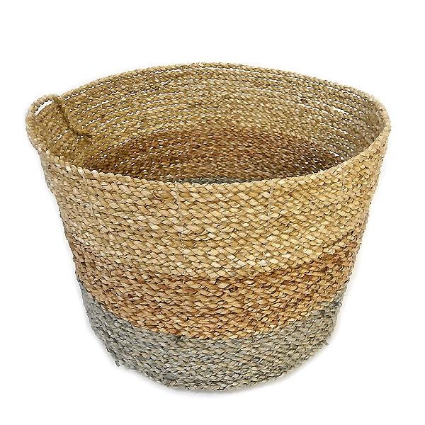 手数料安い バスケット プランター 鉢カバー 植木鉢 おしゃれ 収納 カゴ ゴミ箱 天然素材 30 24 Lサイズ ブラウン アジアン バリ タイ 雑貨 インテリア 最新情報 Turningheadskennel Com