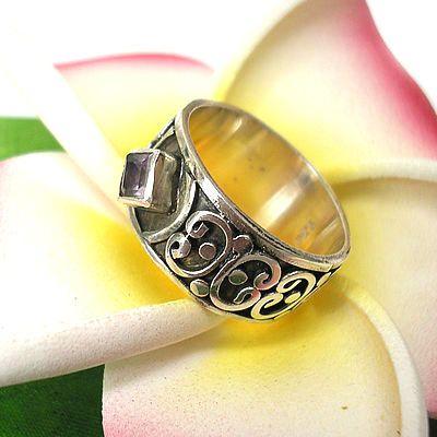 アジアン雑貨 エスニック シルバー アクセサリー リング 指輪 【12号