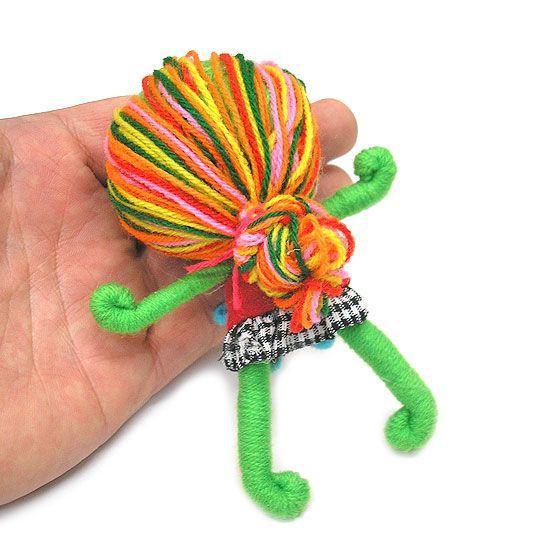 アジアン雑貨 タイ雑貨 ブードゥー人形ストラップ キーホルダー 【LL