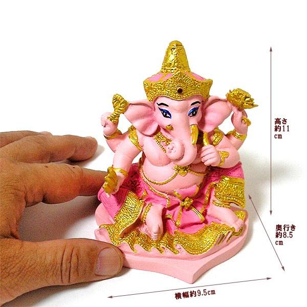 ピンクのガネーシャとねずみのセット 置物 レジン 卓上インテリア H 約11cm アジアン おしゃれな置物 開運 金運 夢をかなえる アジアン雑貨 バリ雑貨 タイ Trga Set アジアン雑貨アンカサ 通販 Yahoo ショッピング