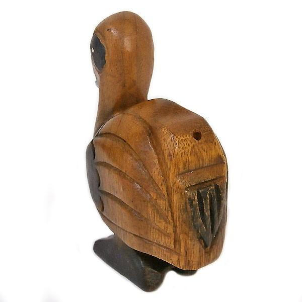 アジア 楽器 鳥 笛 バード 鳥笛 13cm 木製 木彫り 彫刻 知育玩具 天然素材 アジアン バリ タイ 雑貨 アジアン インテリア 楽器玩具 