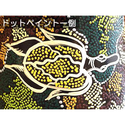 ジャンベ 太鼓 ドットペイント M H.50cm アジアン雑貨 バリ雑貨 アジア
