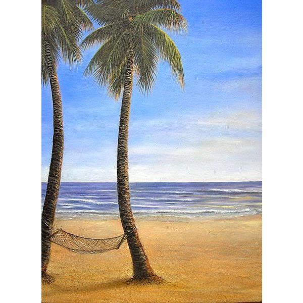 在庫あり 即納 アジアン雑貨 バリ雑貨 バリアート絵画 特大 縦 M Santo 椰子の木とseaside G 額縦約99cmｘ横79cm 代引不可 Www Thedailyspud Com