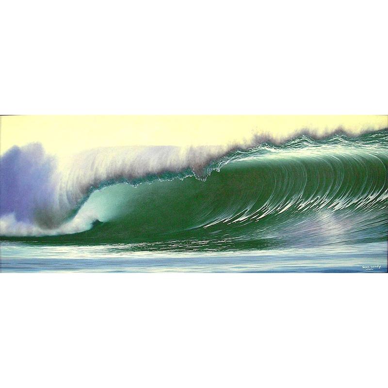 バリアート絵画 特大 横 『Big Wave』 Windy Special Order作品 [額横