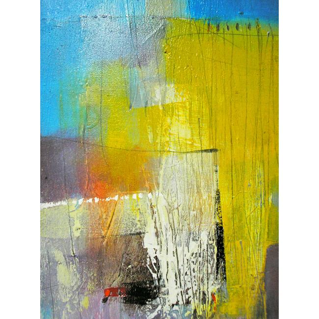 バリアート絵画 L 縦 抽象画 [90x30cm] おしゃれな 壁掛け ウオール