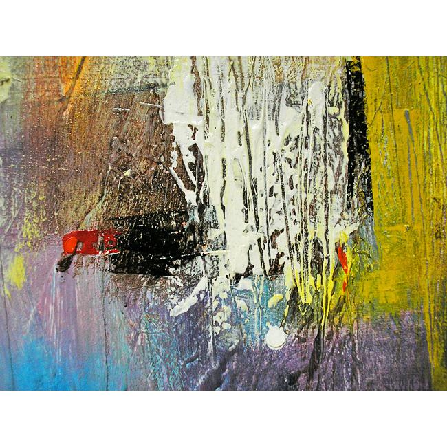 バリアート絵画 L 縦 抽象画 [90x30cm] おしゃれな 壁掛け ウオール