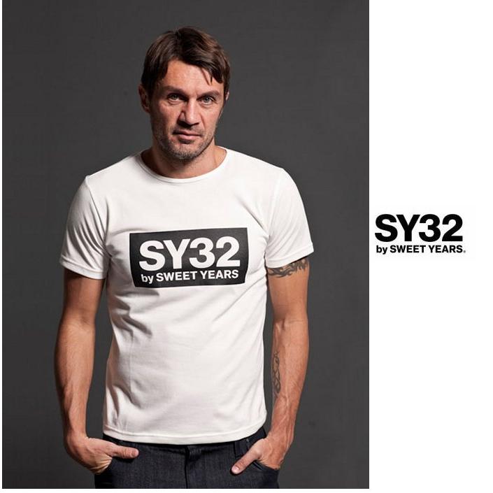 SY32 by SWEET YEARS 13031J TURN OVER BOX LOGO TEE ターンオーバー ボックスロゴ Tシャツ color:全4色｜angland｜06