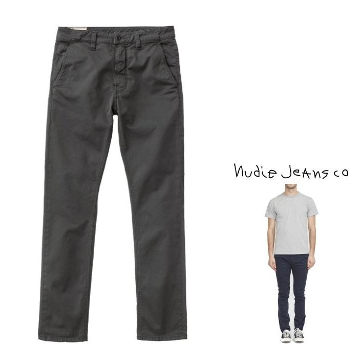 Nudie Jeans(SLIM ADAM) スリムFIT チノパンツ　color：818 DARK MIDNIGHT(ネイビー)｜angland｜02