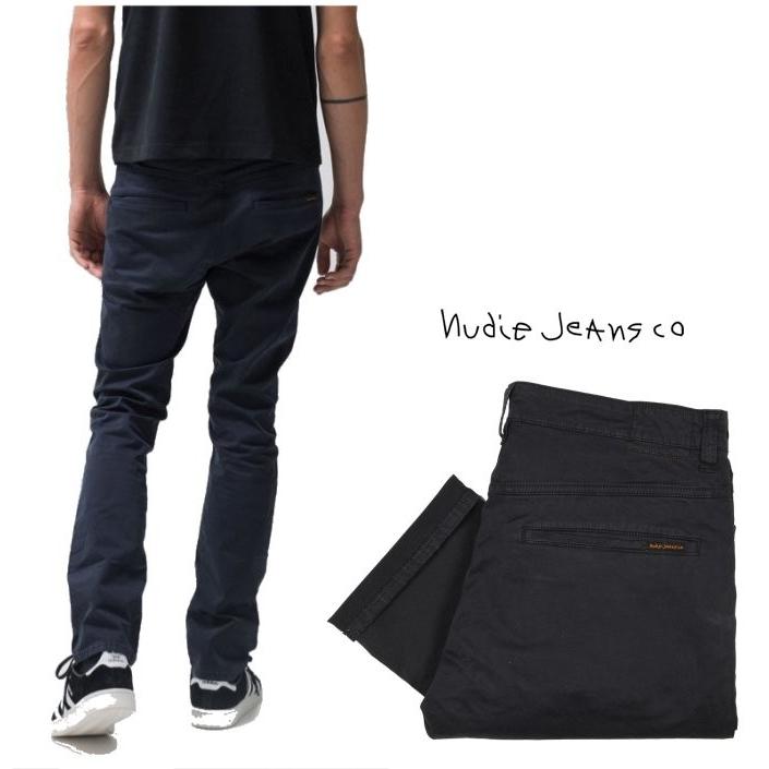 Nudie Jeans(SLIM ADAM) スリムFIT チノパンツ　color：818 DARK MIDNIGHT(ネイビー)