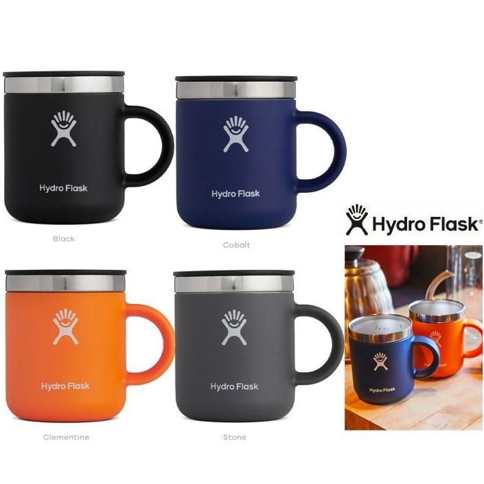 HYDRO FLASK(ハイドロ フラスク) 6オンス『6 oz Closeable Coffee Mug』容量:177ml Color：Cobalt(コバルト) Stone(ストーン) Clementine(クレメンタイン)｜angland