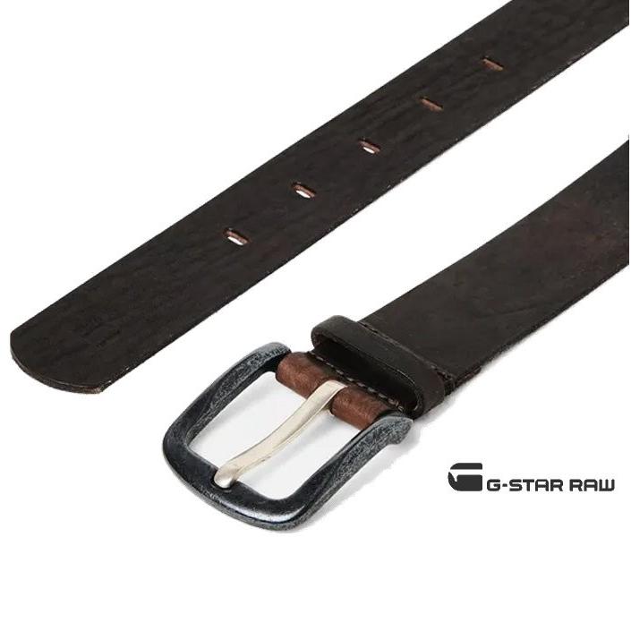 G-STAR RAW ジースターロウ Degro Belt レザーベルト color：Dark