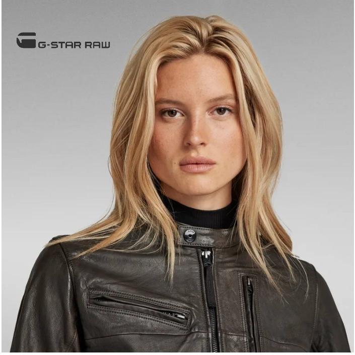 G-STAR RAW G-STAR RAW(ジースターロー) レザー ライダース ジャケット