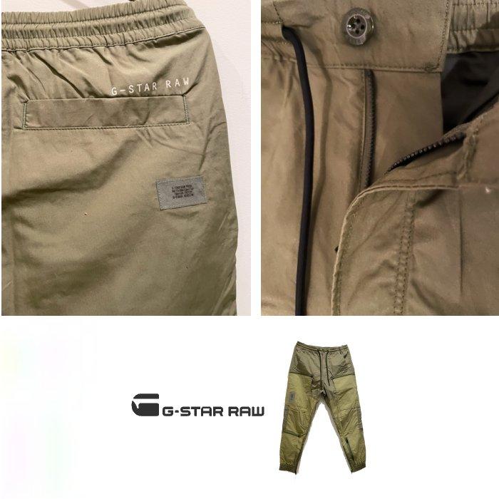 G-STAR RAW(ジースターロー) 3D Pm Cuffed Trainer Pants リラックス テーパードフィット カーゴパンツ color：SHADOW OLIVE(シャドーオリーブ)｜angland｜06