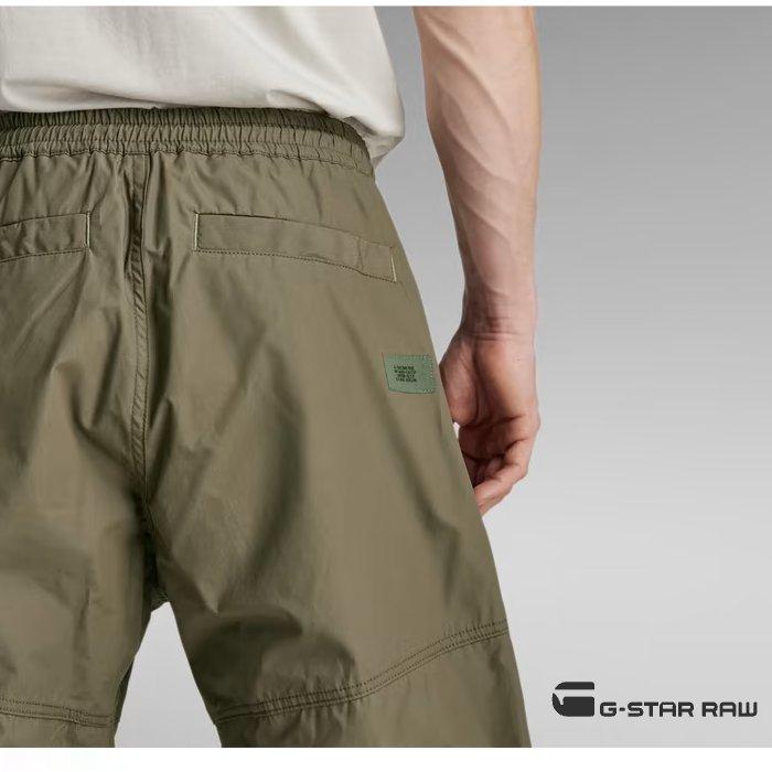 G-STAR RAW(ジースターロー) 3D Pm Cuffed Trainer Pants リラックス テーパードフィット カーゴパンツ color：SHADOW OLIVE(シャドーオリーブ)｜angland｜07