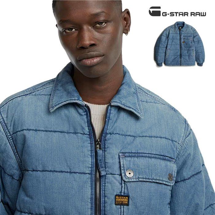 G-STAR RAW RAW(ジースターロウ) Padded Zip Bomber デニム G-STAR RAW RAW(ジースターロウ) Padded Zip Bomber デニム