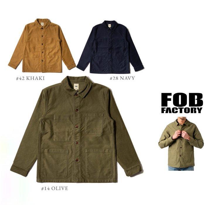 FOB FACTORY（エフオービーファクトリー） F2373 FRENCH MOLESKIN JKT
