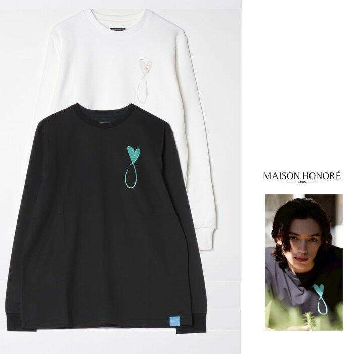 MAISON HONORE（メゾンオノレ） UNISEX tiphahiglst『1point crew long 