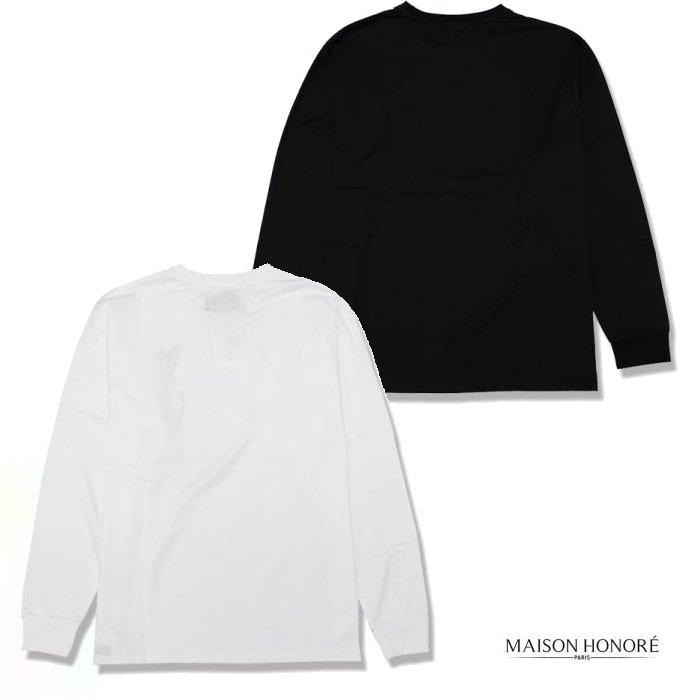 MAISON HONORE（メゾンオノレ） UNISEX tiphahiglst『1point crew long 