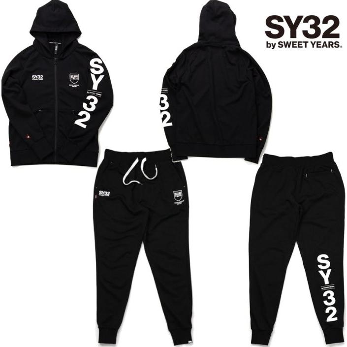 SY32 by SWEET YEARS TNS1713-2 バックBIGロゴ プルオーバー SY32 by SWEET YEARS TNS1713-2 バックBIGロゴ プルオーバー