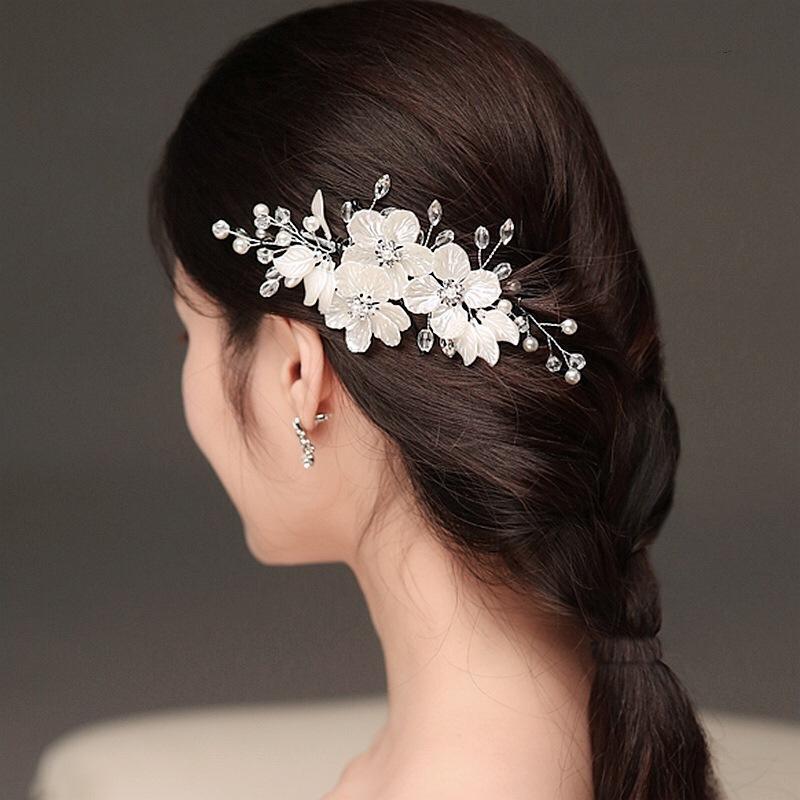 パール ヘアアクセサリー 髪飾り ヘアピン ドレス 和装 結婚式 かんざし 5種