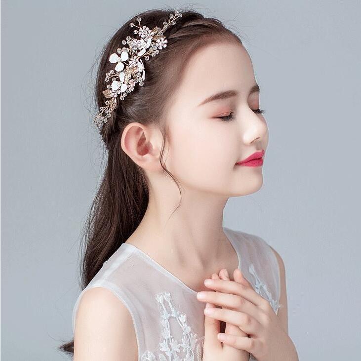 即納 送料無料 子供ヘアアクセサリー キッズフラワーティアラ 即納 送料無料 子供ヘアアクセサリー キッズフラワーティアラ