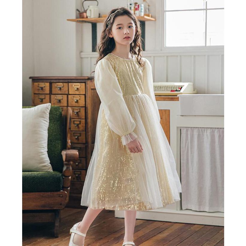 子供ドレス フォーマル発表会ドレス 子どもドレス 長袖 女の子ワンピース 結婚式 七五三 22年新作 Magi Angel Baby 通販 Yahoo ショッピング