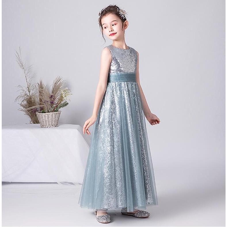 子供ドレス ロングドレス 演奏会 フォーマル 結婚式 フィッシュテール