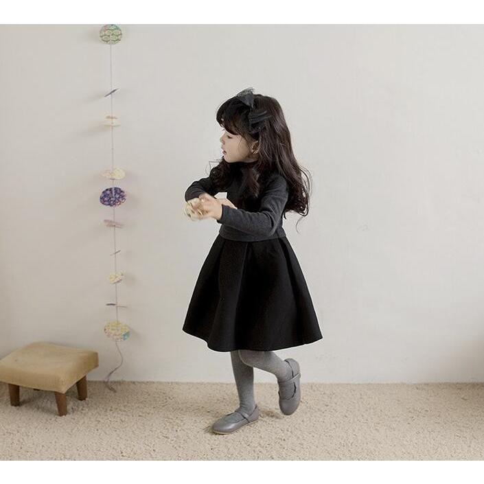 子ども ワンピース 長袖 韓国子供服 子供ドレス 女の子 ピアノ 発表会 合唱団 七五三 キッズ フォーマルドレスベビードレス 可愛い 黒ワンピ 裏起毛 Magi559 1 Angel Baby 通販 Yahoo ショッピング