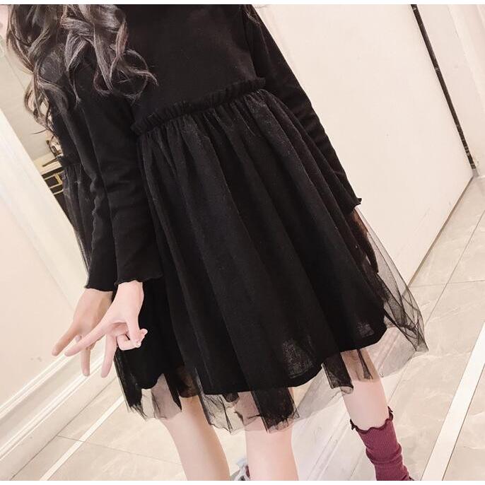 年末セール子どもドレス キッズワンピース ベビー 赤ちゃん 長袖 チュールスカート黒ワンピ ピアノ 発表会 韓国子供服 卒園式 ふわふわ 結婚式 七五三 可愛い Magi560 Angel Baby 通販 Yahoo ショッピング