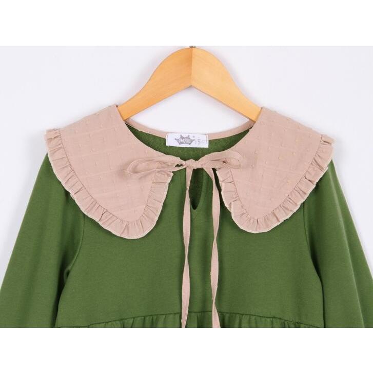 子供ワンピース フォーマル発表会ドレス 子どもワンピース 長袖ワンピ ピアノ発表会ドレス 卒園式 結婚式 キッズワンピース 韓国子供服 緑 Magi806 Angel Baby 通販 Yahoo ショッピング