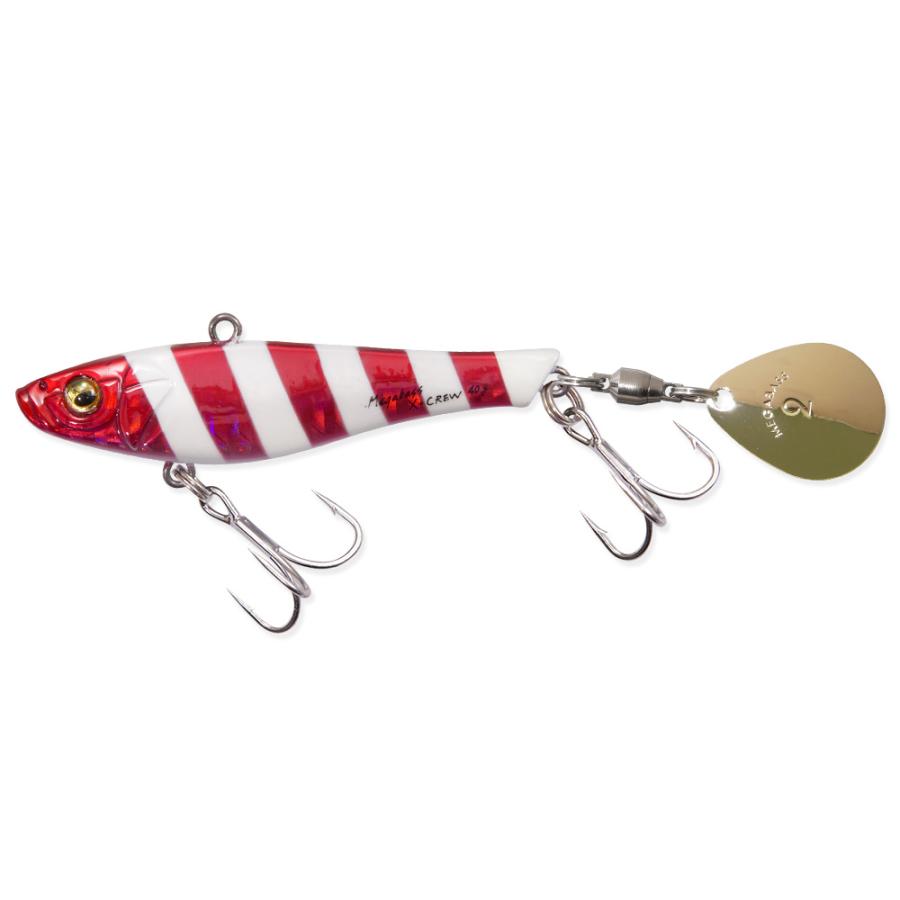 メガバス X-CREW(Xクルー) 40g G レッドグローストライプ [メール便