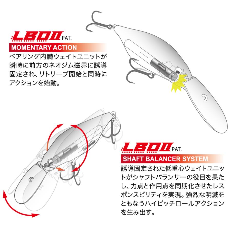 メガバス DEEP-X 100 LBO(ディープX LBO) PM ハス [メール便] : 釣具の