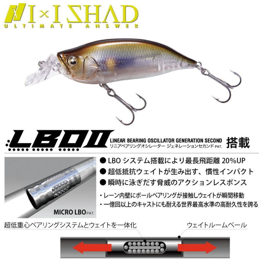 メガバス IXI SHAD(アイバイアイ シャッド) TYPE-R イマエゴールド