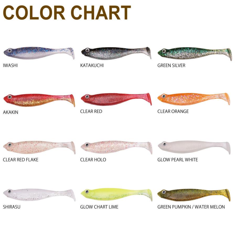 メガバス HAZEDONG SHAD SW(ハゼドンシャッドSW) 3inch カタクチ [メール便]｜angle-webshop｜04