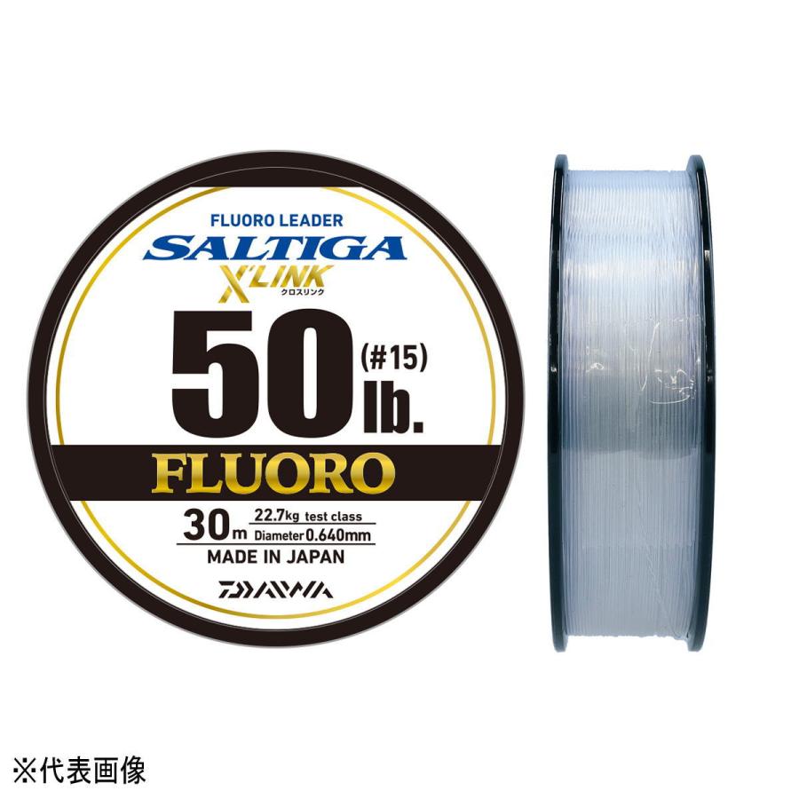 ダイワ ソルティガ フロロリーダー クロスリンク 30m 100lb (#35