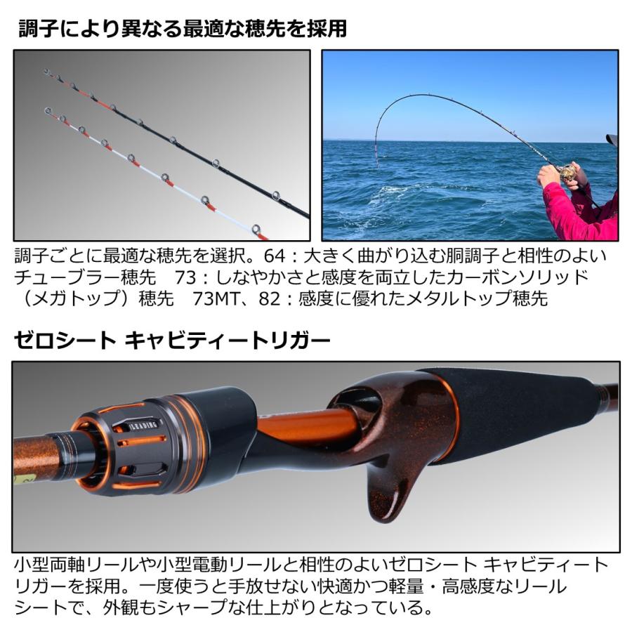 ダイワ ロッド '23リーディングLG 73 HH-190 [5] : 釣具のアングル